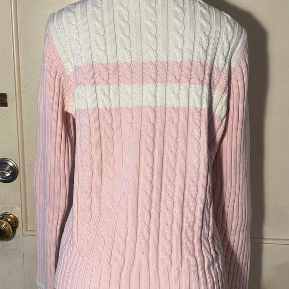 Tommy Hilfiger Vintage 90’s Cable zip neck sweater - Picture 3 of 9